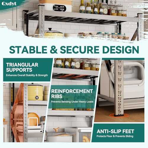 69''W Stainless Steel Shelving Unit and Storage