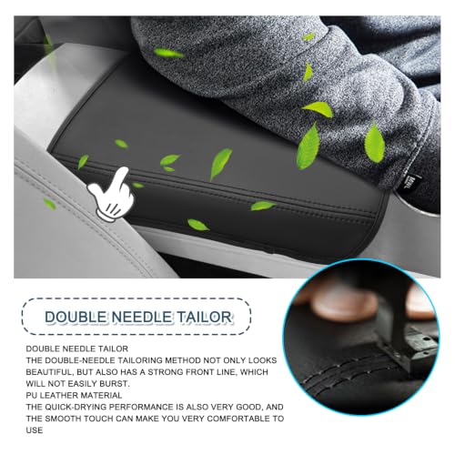 Armrest Console Cover Compatible with 2026 2027 Cadillac Vistiq Center Console Cover Armrest Pad