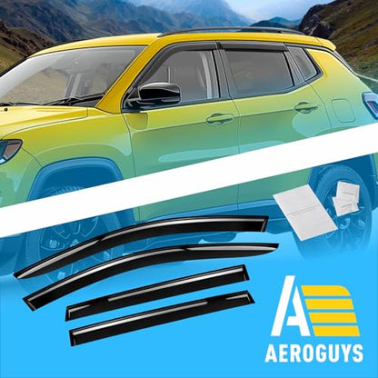 Extra Durable Window Deflectors Tape (4 Count)