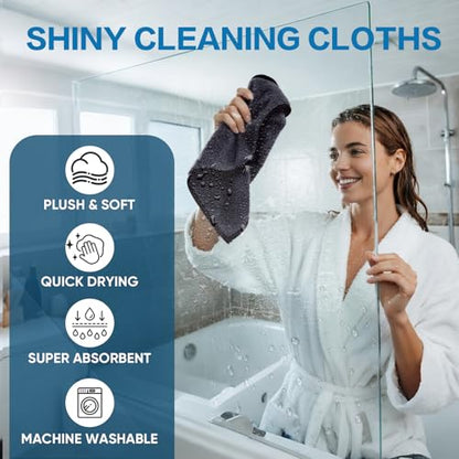 Shiny Wipes Shower Cleaning Cloth (2 Count)