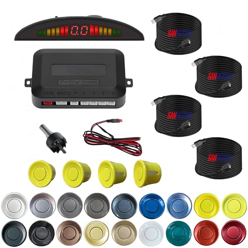 Parking Sensor Kit Backup Sensor Kit Reverse Sensor for Pickup & Extended Vehicles