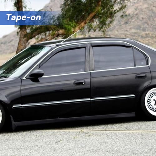 Window Visors Rain Guards for 1996