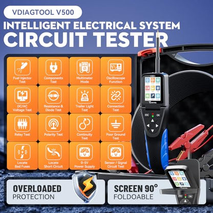 Automotive Power Circuit Probe Tester Kit VDIAGTOOL V500