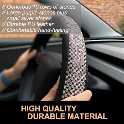Bling Comfy Steering Wheel Cover for Tesla Model Y