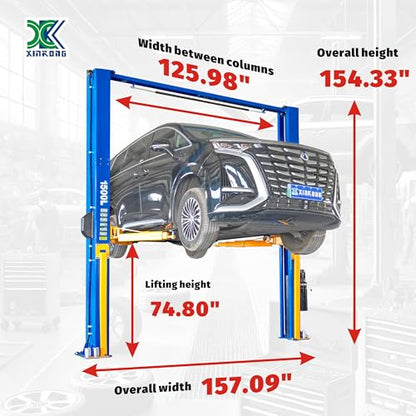 Auto Overhead Car Lift 15000 lb Capacity Truck Hoist 220V