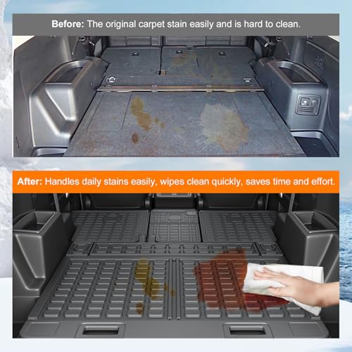 Cargo Mat & Backrest Mats Compatible with 2010
