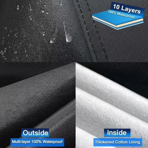 10 Layers Car Cover Custom Fit for Ford Bronco 2 Door