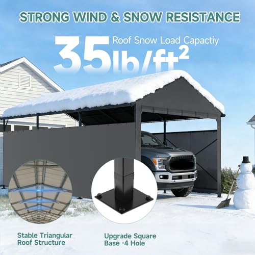 Redlife 11x22 FT Metal Carport