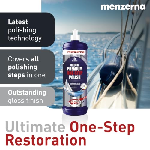 Premium One Step Gelcoat Polish 32 oz I Boat & Caravan Polish (32 Fl Oz)