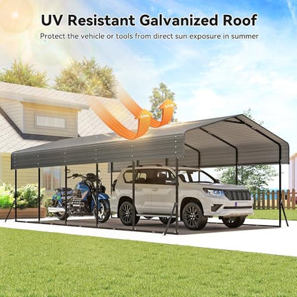 13x26 FT Metal Carport