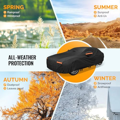 30 Layers Car Cover for Automobiles All Weather Waterproof