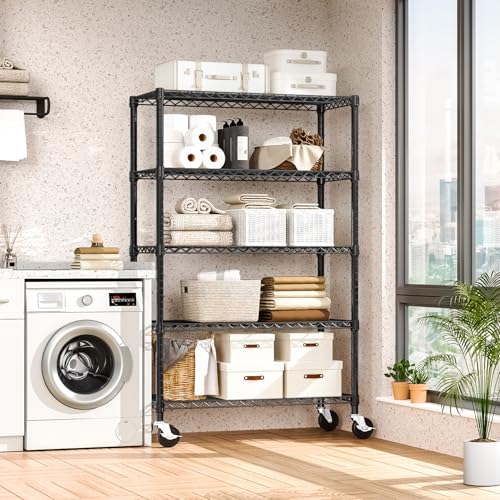 5 Shelf Storage Shelves (5 Count)
