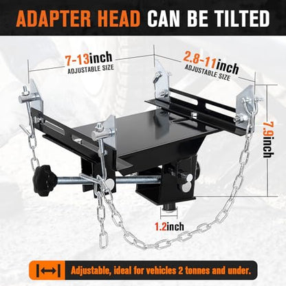 Transmission Jack Adapter for Cars