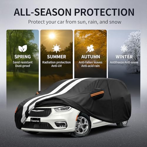 Multi Layer Car Cover Custom Fit for Chrysler Pacifica