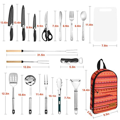 Camping Cookware Storage Bag (28 Count)