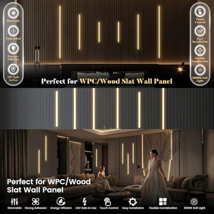LED Recessed Lighting Wall Panel Lights (6 Count)