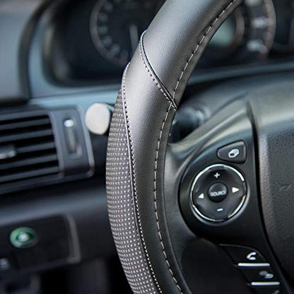 White Steering Wheel Cover