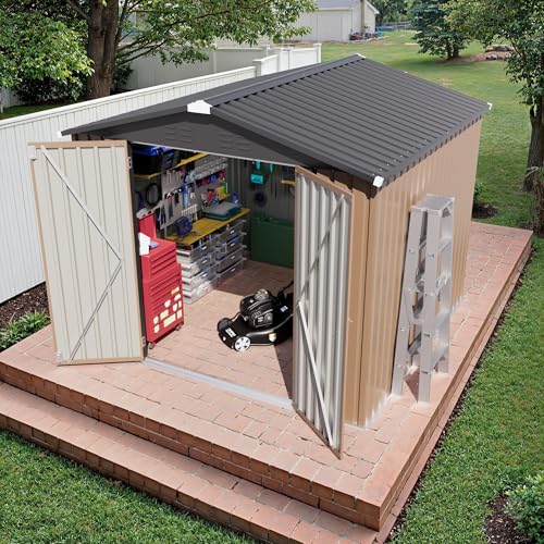 8x8 FT Outdoor Storage Shed