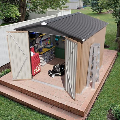 8x8 FT Outdoor Storage Shed