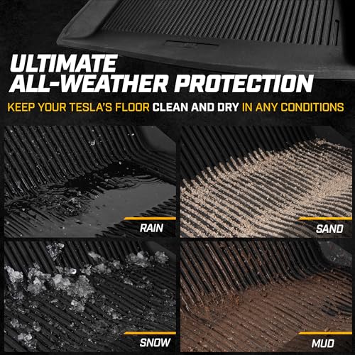 JustFit™ 3D Floor Mats for Tesla Model 3 2017