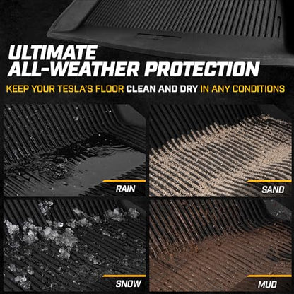 JustFit™ 3D Floor Mats for Tesla Model 3 2017