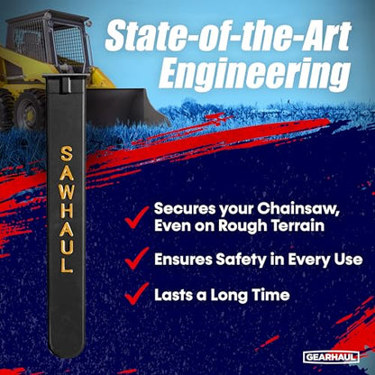 GearHaul SawHaul Fixed Universal Tractor Chainsaw Carrier