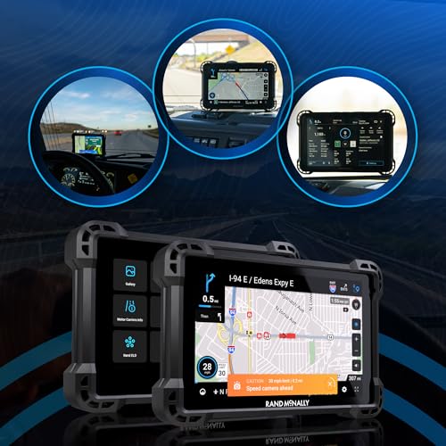 RANDTAB7 7 inch GPS Truck Navigator with Industry's Best Custom Trucking Routes