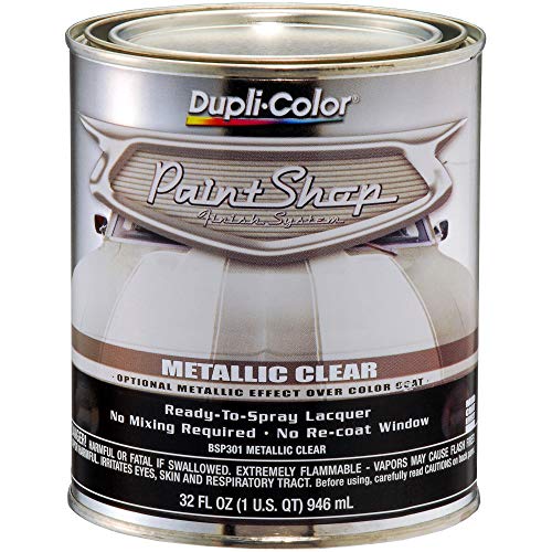 BSP301-2 PK 'Paint Shop' Metallic Clear Coat Finish System Special Effects Mid-Coat - 1 Quart, (Case of 2)
