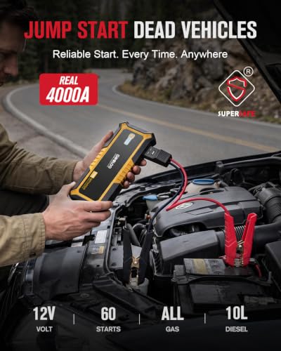 GP4000 Jump Starter