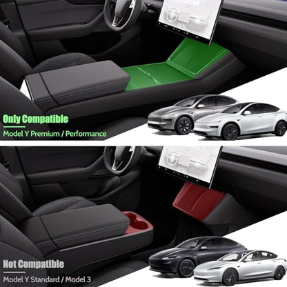 TPE Floor Mats fit for Tesla Model Y Juniper 2026 2025 All Weather TPE Cargo Liner Cargo Trunk Accessories and Cargo Trunk Mats Front Rear Cargo Mat Full Set