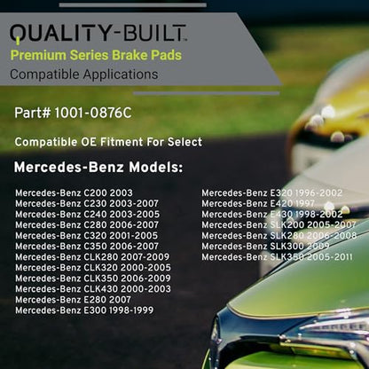 Rear Ceramic Brake Pads