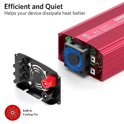 500W Pure Sine Wave Power Inverter