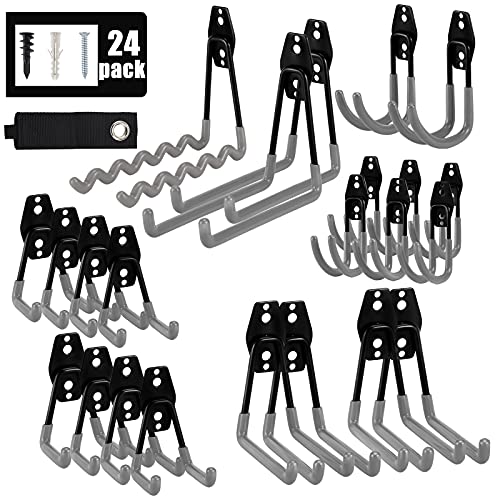 24PCS Garage Hooks (24 Count)