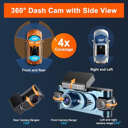 4K DashCam for Cars
