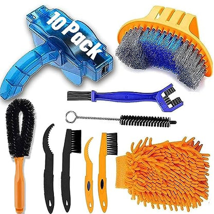 10pcs Bike Cleaning Kit