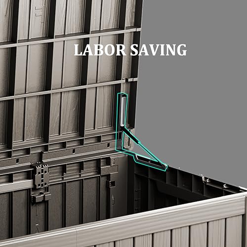 180 Gallon Outdoor Storage Box Waterproof