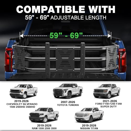 Truck Bed Extender 59"