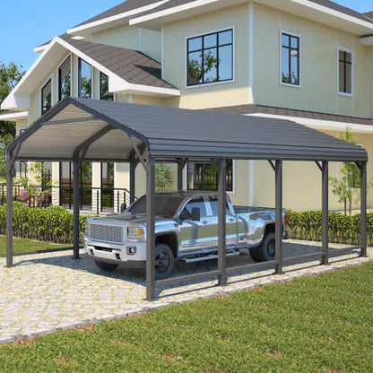 12x20FT Heavy Duty Metal Carport