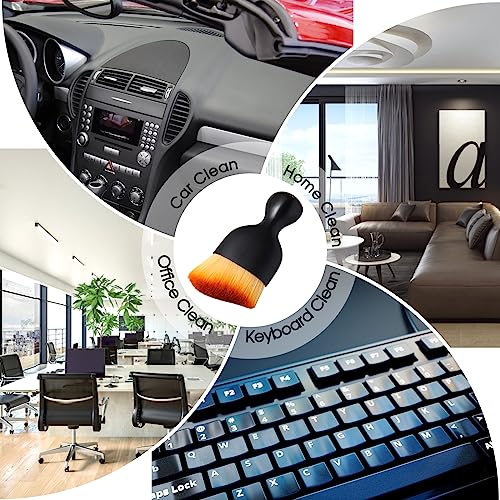 3 PCS Car Interior Detail Dust Brush (3 Count)