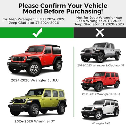 Metal Phone Mount for Jeep Wrangler JL JLU &Gladiator JT 2024
