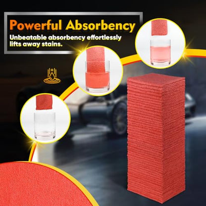 Microfiber Cleaning Cloth 100 PK (100 Count)