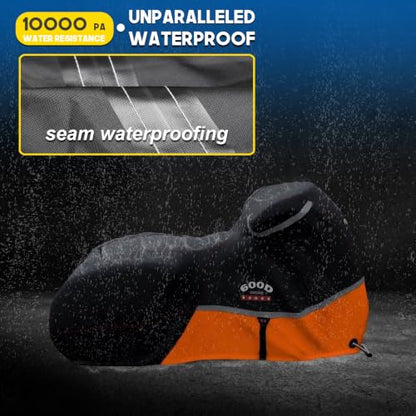 Motorcycle Cover 600D Waterproof for Touring Models Harley Davidson Road King