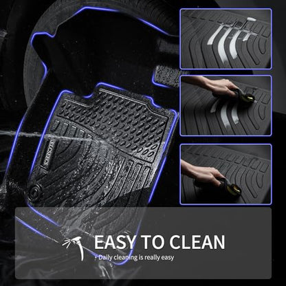 Floor Mats & Cargo Liner for 2013 2014 2015 2016 Toyota Venza All Weather Toyota Venza Floor Mats Accessories