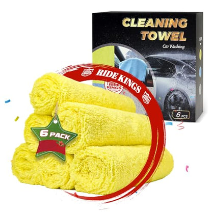 Car Wash Drying Towels (6 Count)