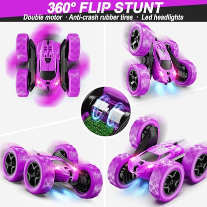 RC Cars Purple Remote Control Car for Girls