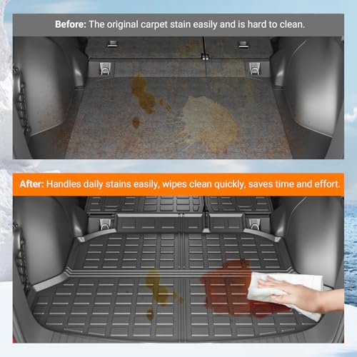 Cargo Mat & Backrest Mats Compatible with 2012