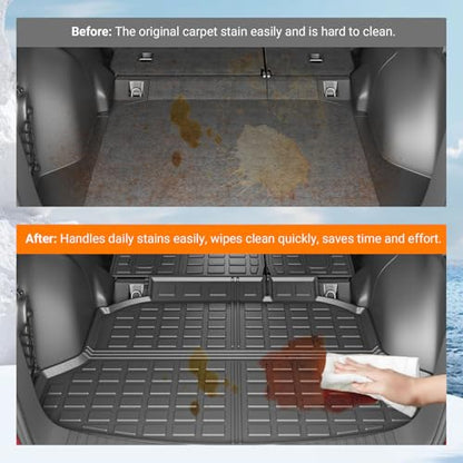 Cargo Mat & Backrest Mats Compatible with 2012
