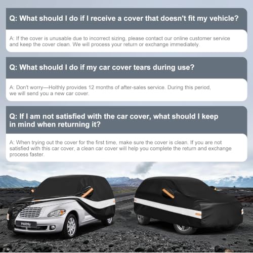 10 Layers SUV Car Cover Custom Fit for Chrysler PT Cruiser