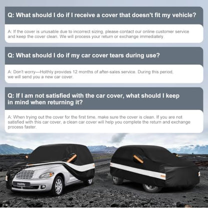 10 Layers SUV Car Cover Custom Fit for Chrysler PT Cruiser