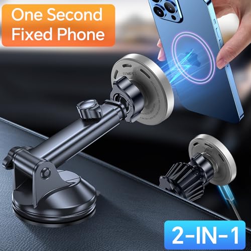 15W Magsafe Car Mount Charger Magnetic Phone Holders for Your Car